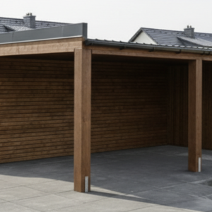Holzcarport mit Geräteraum 5 × 6 m „Amazonia“