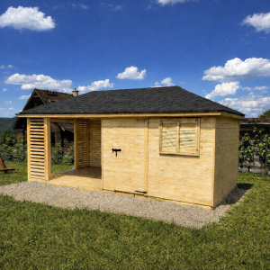 HOLZHAUS „PREMIUM“ 3x6 m